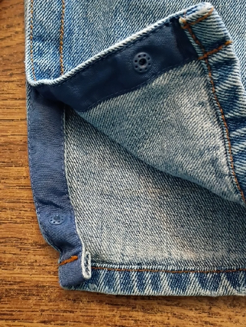 Levi's Blue Denim Kids Overalls